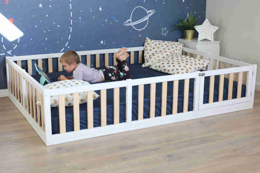 Les bienfaits d'un lit au sol pour les enfants : une nouvelle